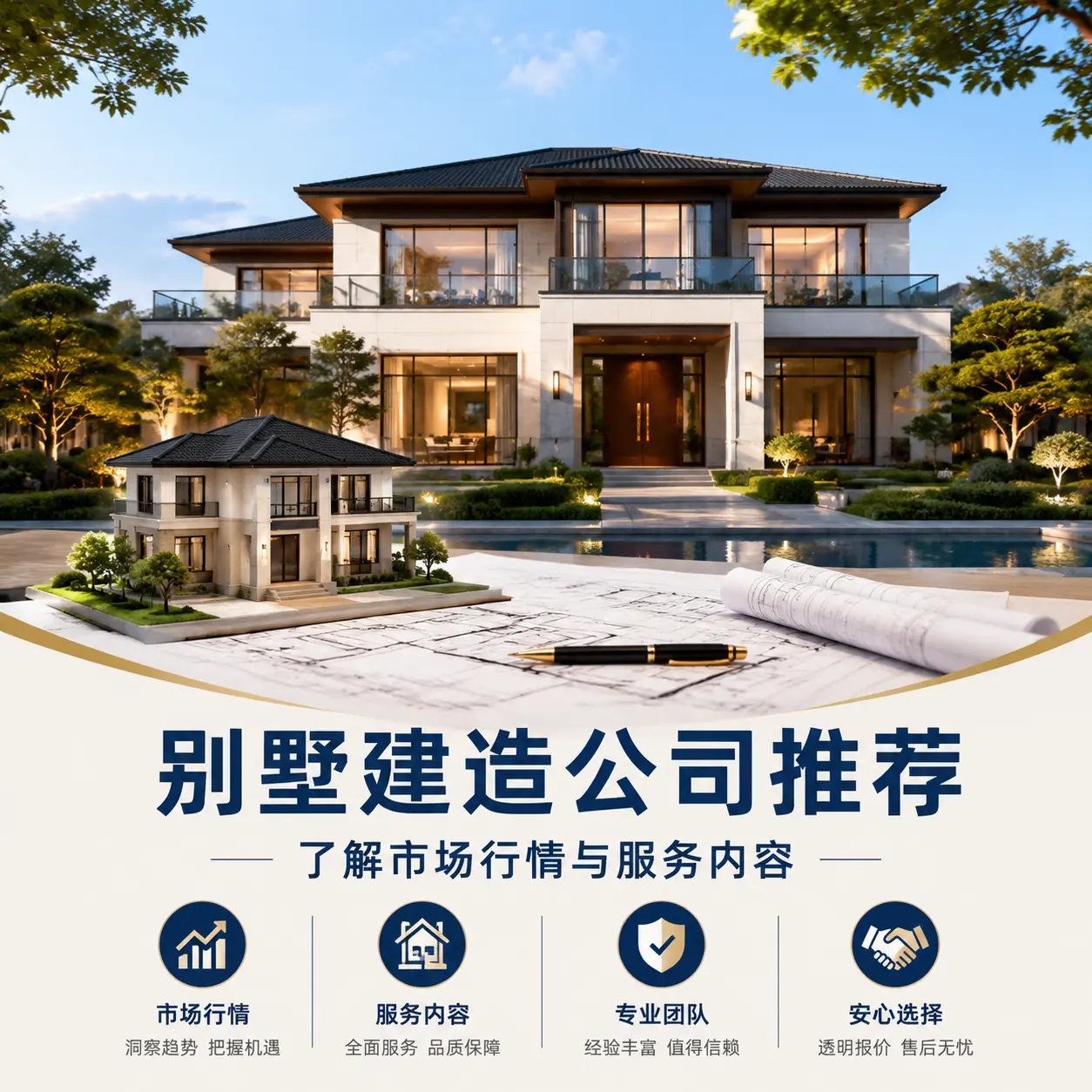 碧江 别墅建造公司推荐:了解市场行情与服务内容