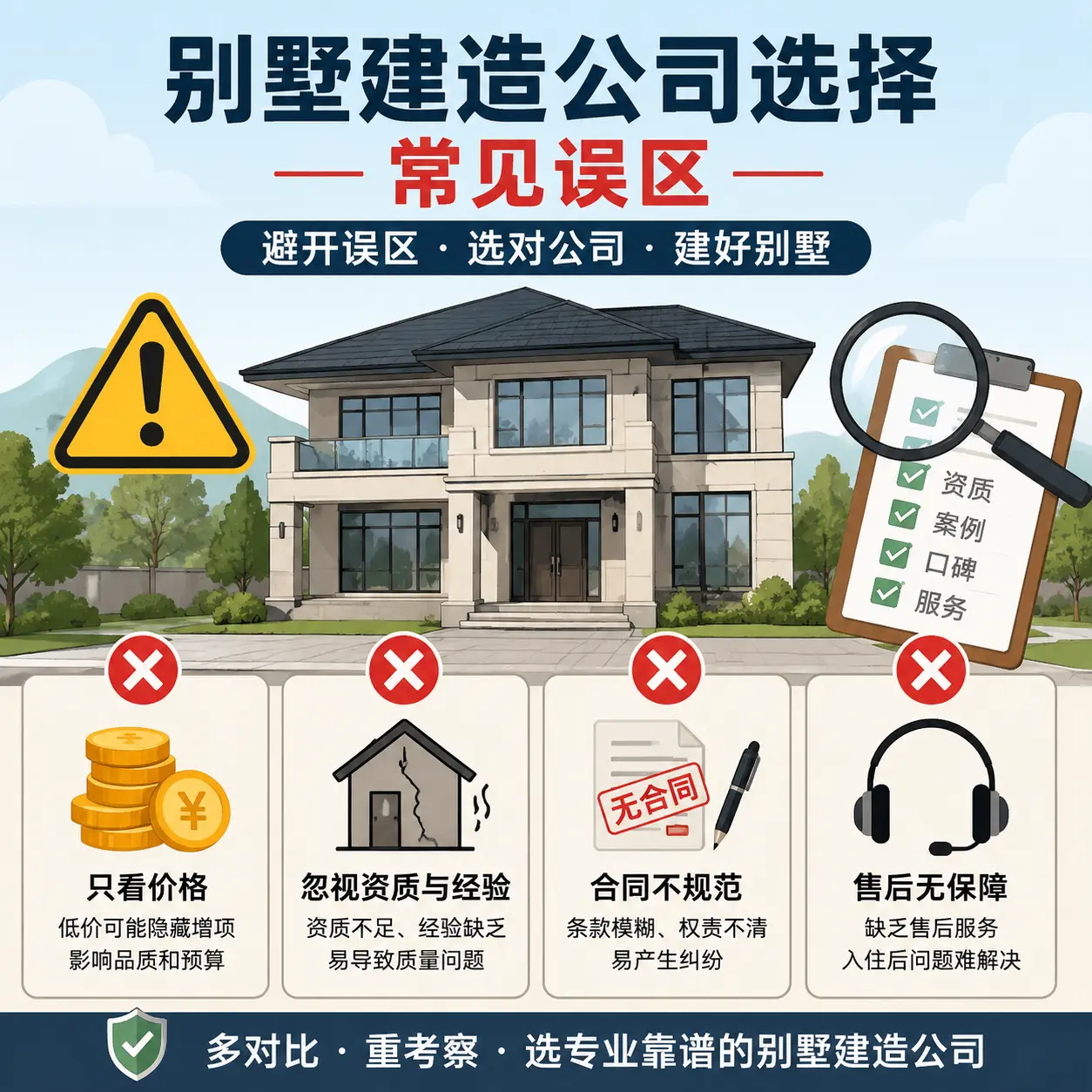 碧江 别墅建造公司推荐:了解市场行情与服务内容