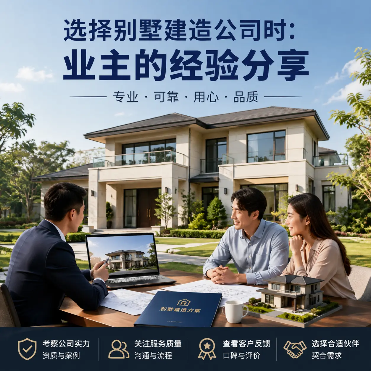 选择别墅建造公司时: 碧江 业主的经验分享