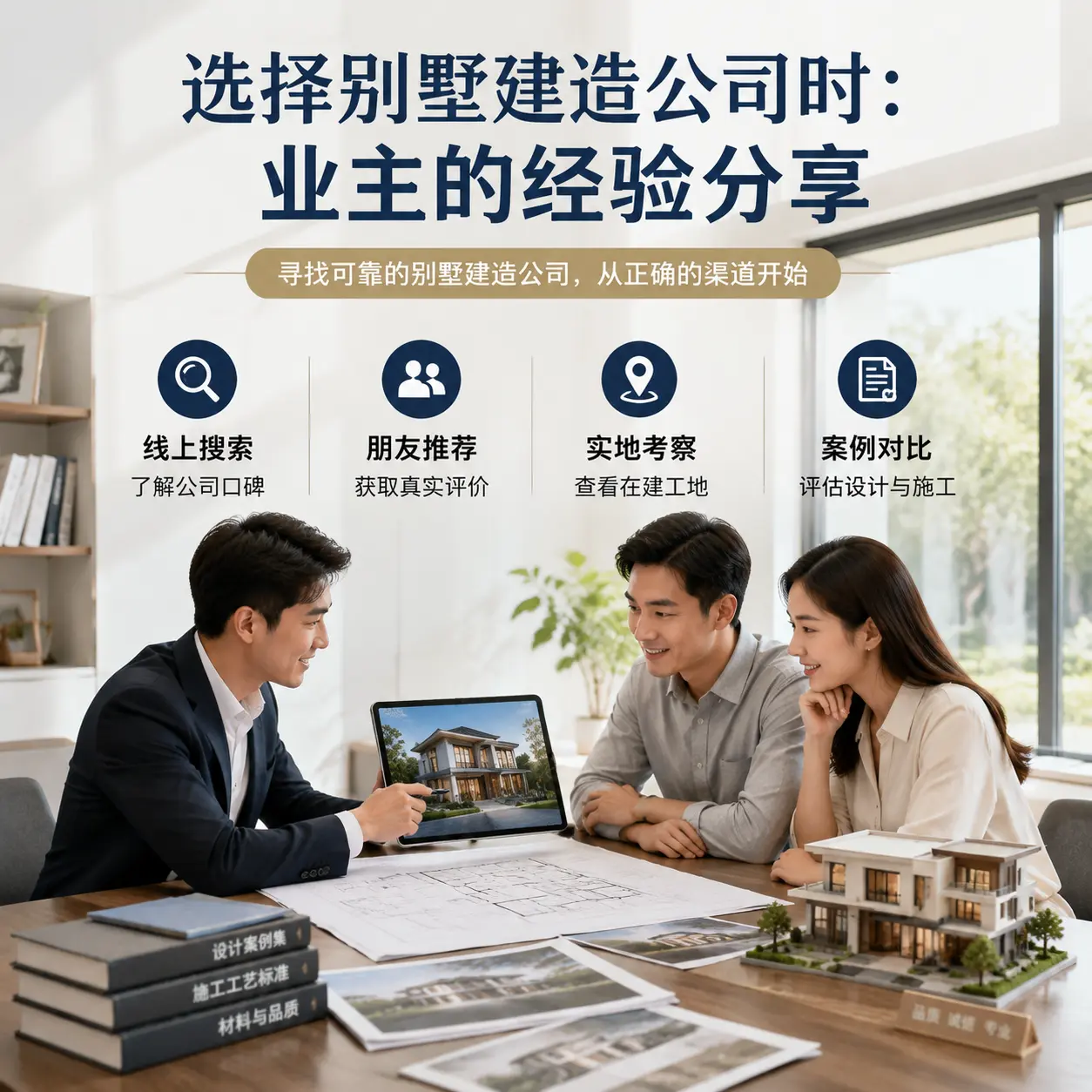 选择别墅建造公司时: 碧江 业主的经验分享