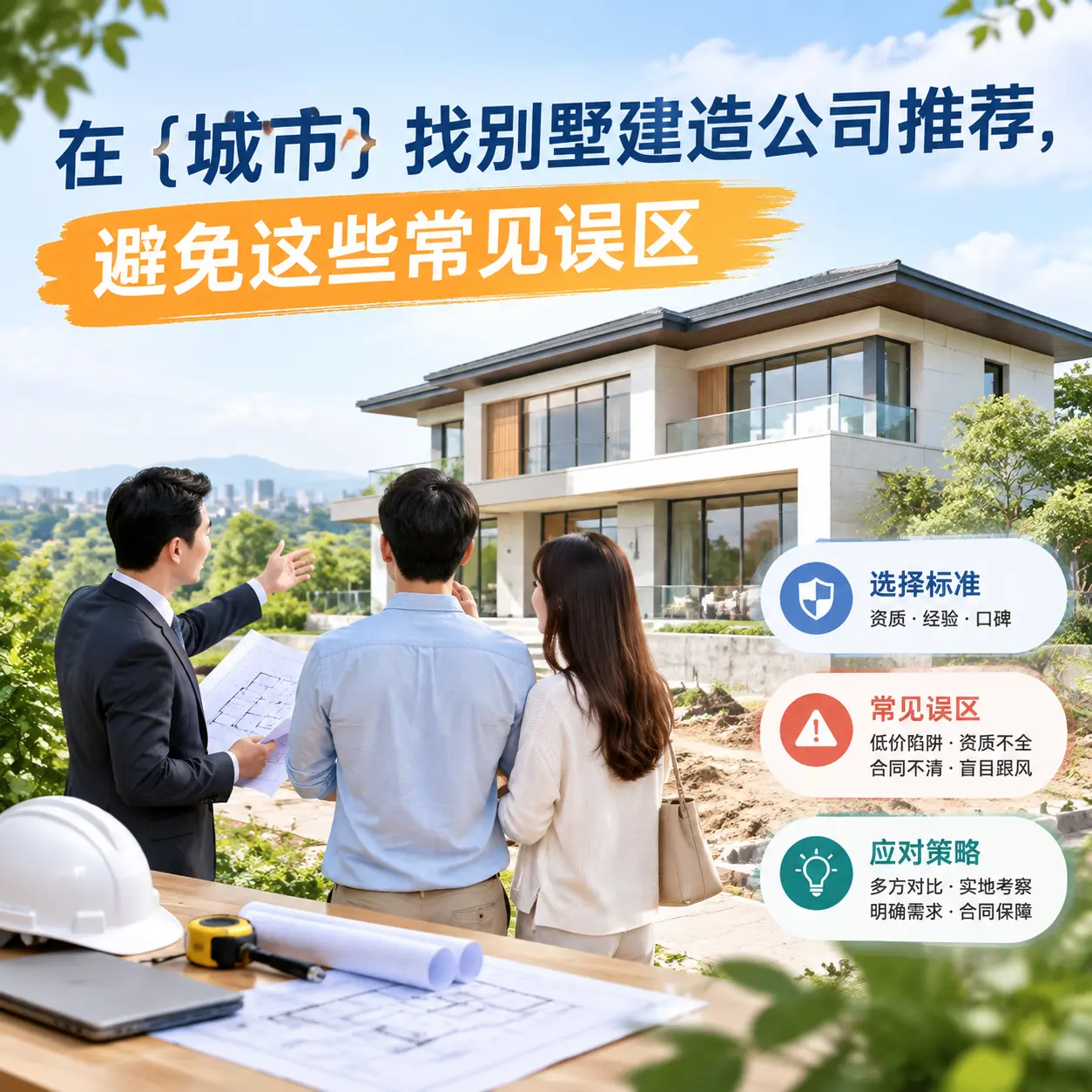 在 碧江 找别墅建造公司推荐,避免这些常见误区