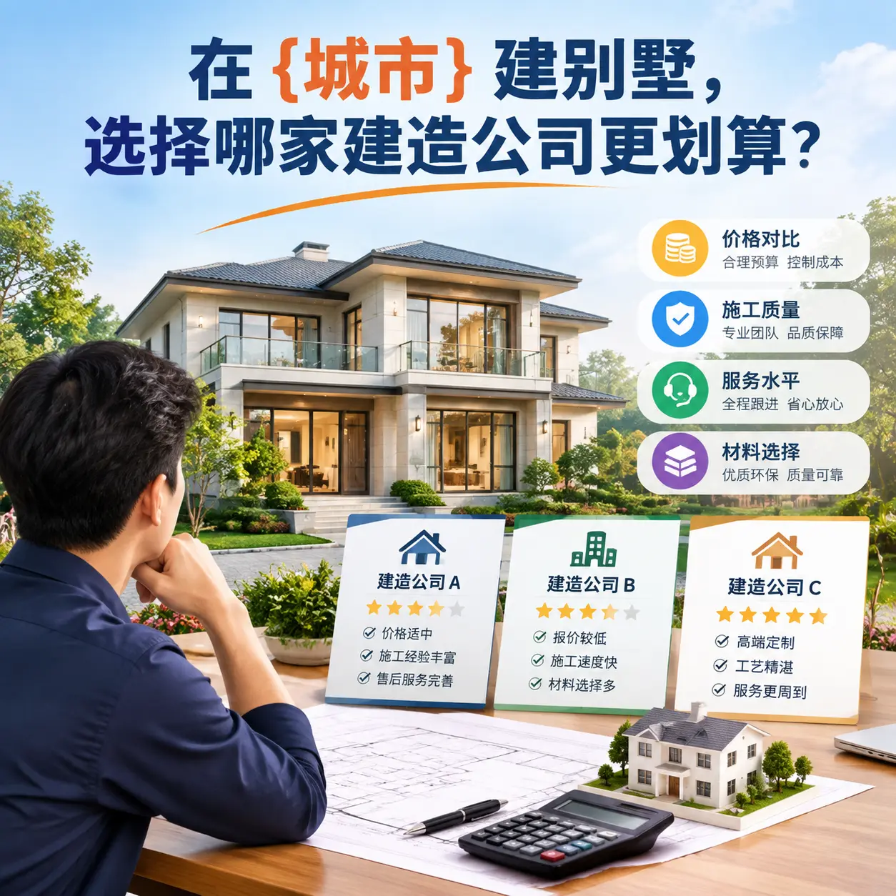 在 碧江 建别墅,选择哪家建造公司更划算?