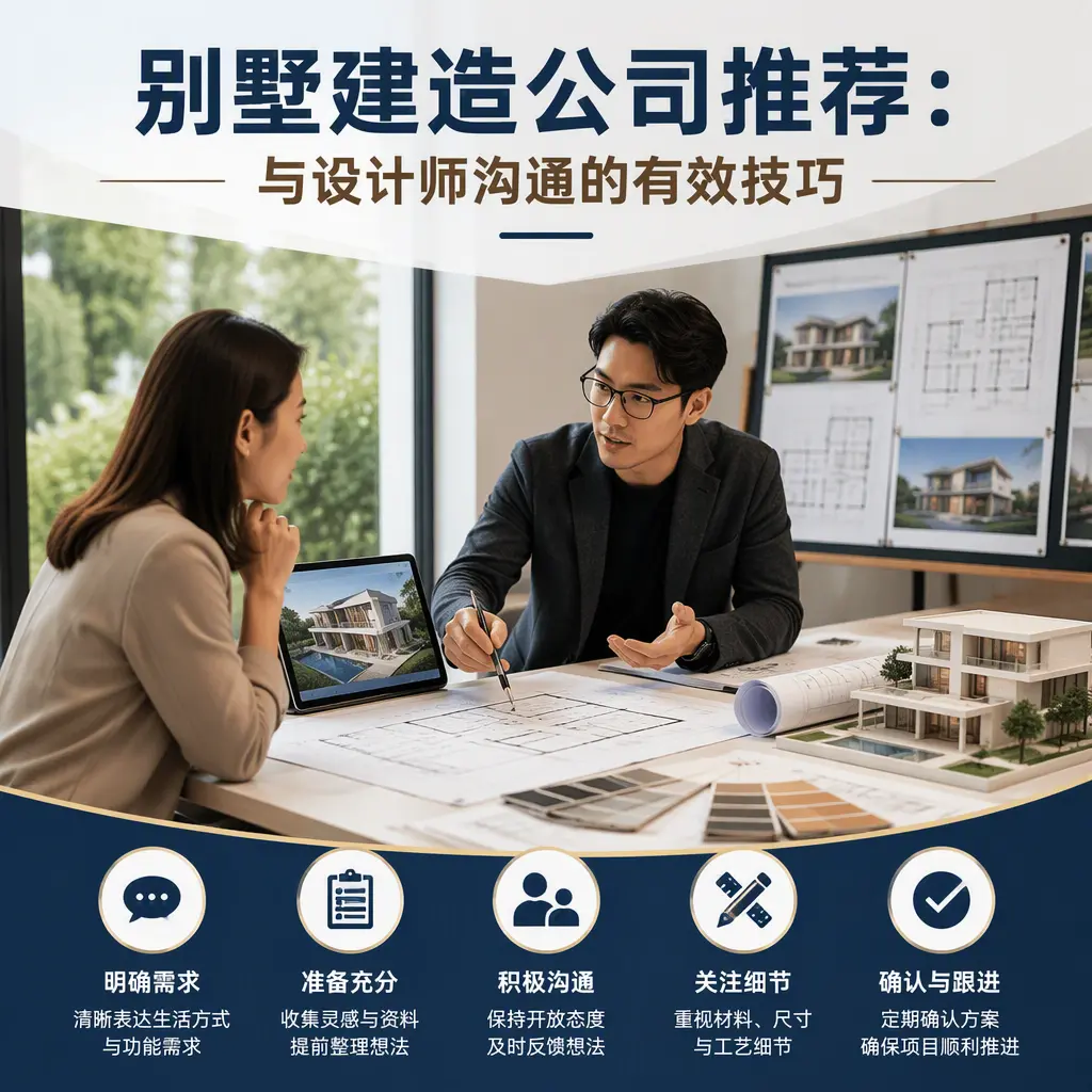 别墅建造公司推荐:与设计师沟通的有效技巧在 碧江