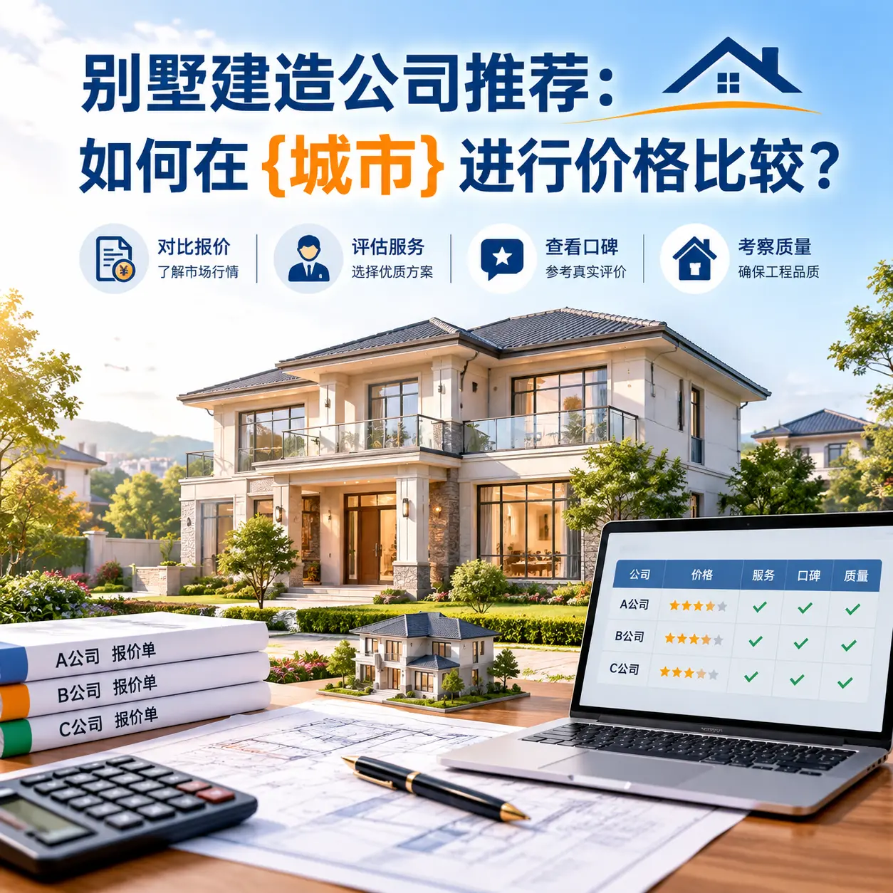 别墅建造公司推荐：如何在 碧江 进行价格比较？