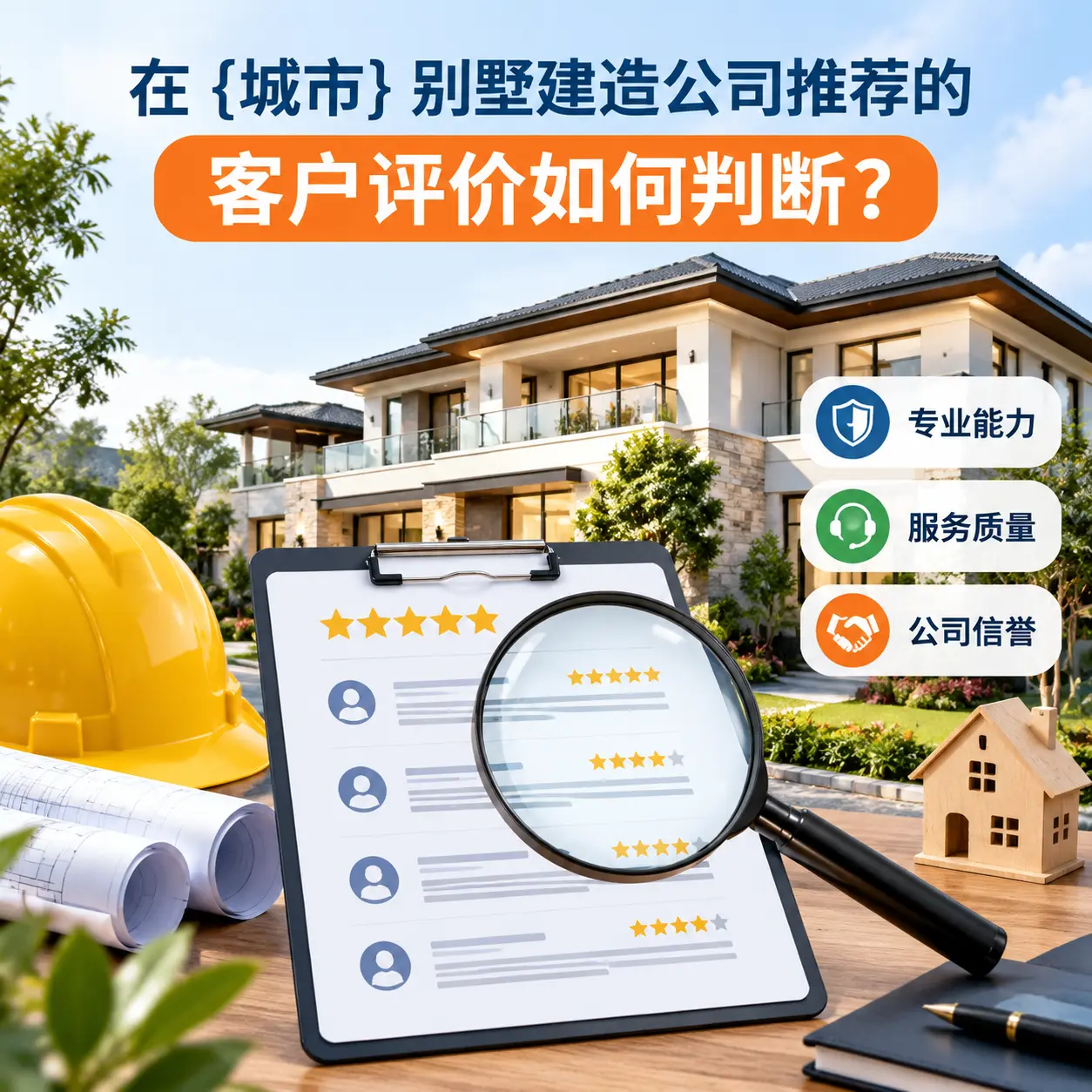 在 碧江 别墅建造公司推荐的客户评价如何判断?