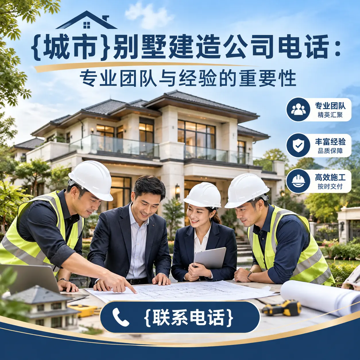 碧江别墅建造公司电话:专业团队与经验的重要性