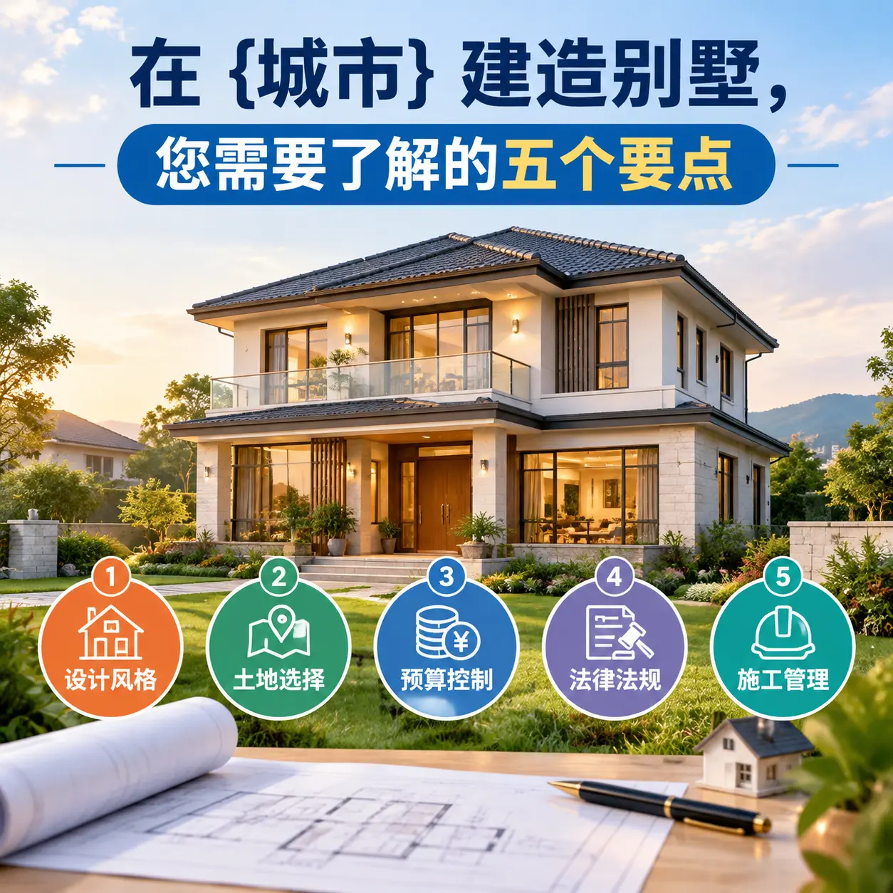 在 碧江 建造别墅，您需要了解的五个要点