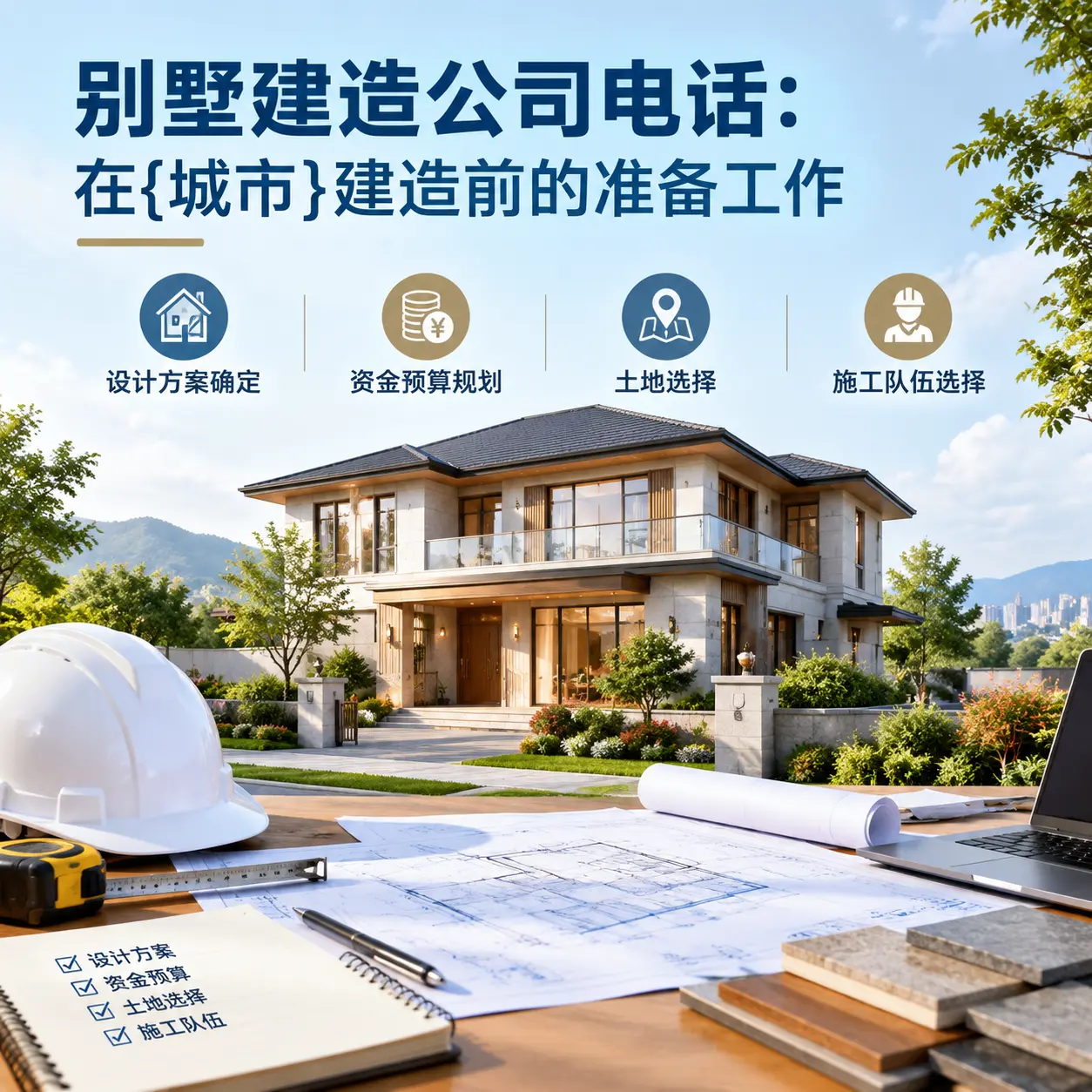 别墅建造公司电话：在碧江建造前的准备工作
