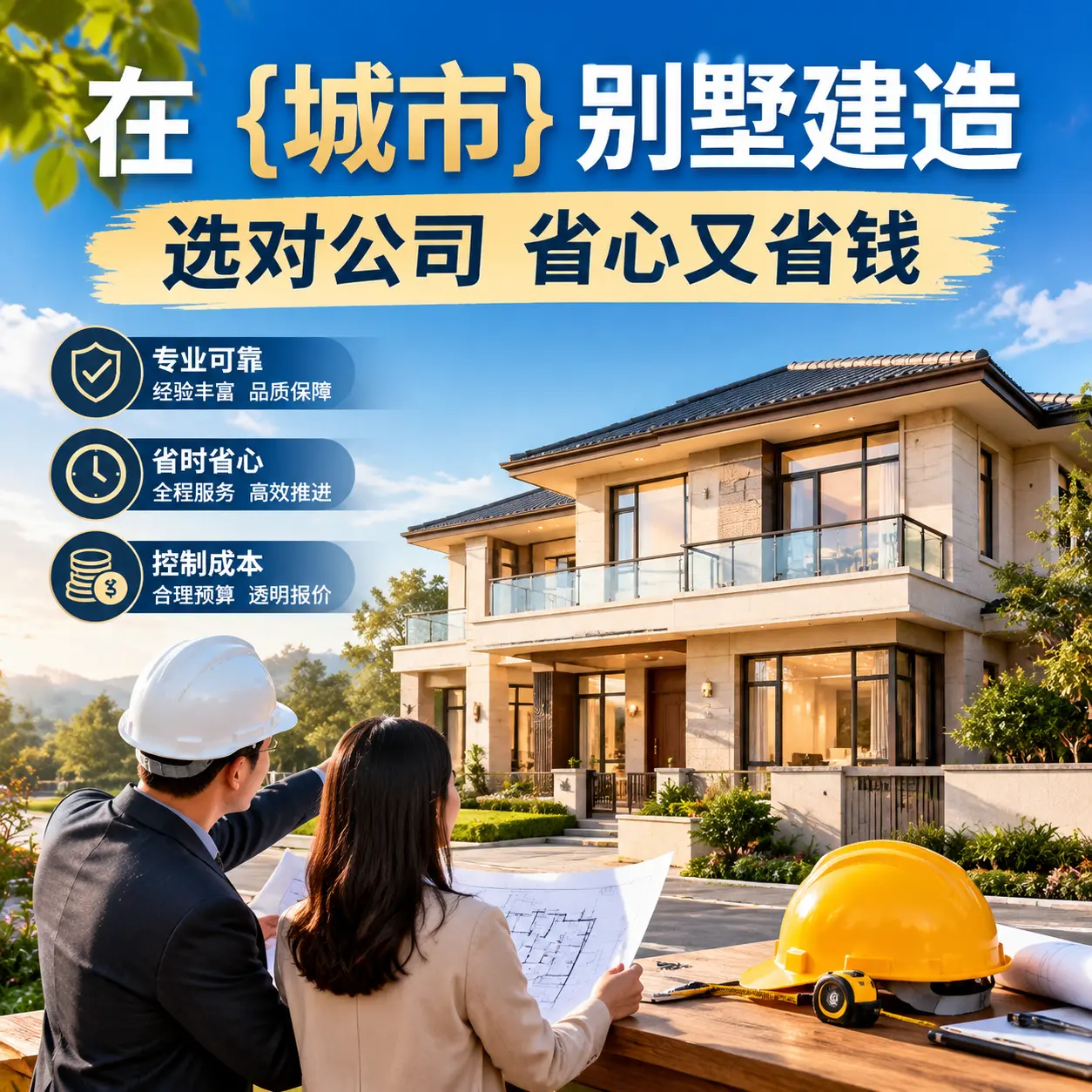 在 碧江 别墅建造，选对公司省心又省钱