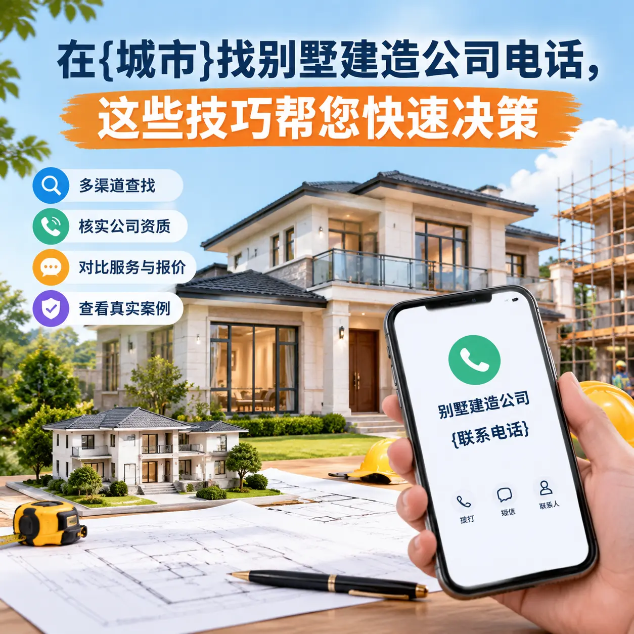 在碧江找别墅建造公司电话，这些技巧帮您快速决策