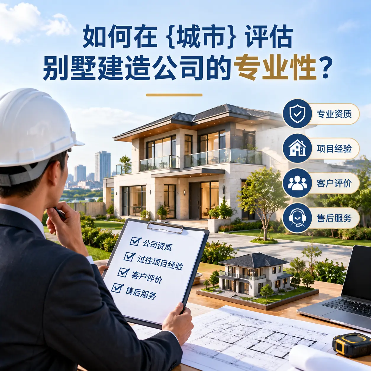 如何在 碧江 评估别墅建造公司的专业性？