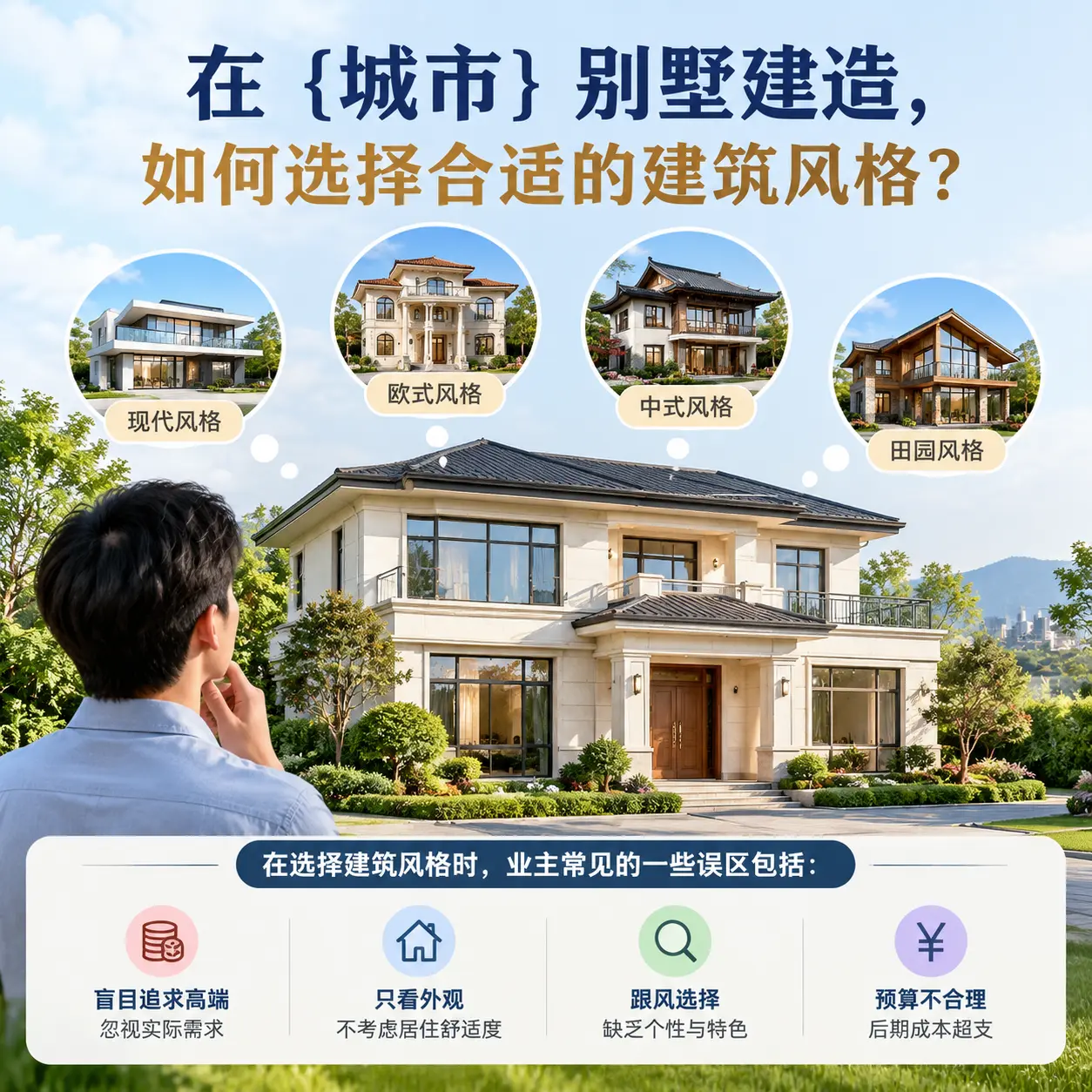 在 碧江 别墅建造，如何选择合适的建筑风格？