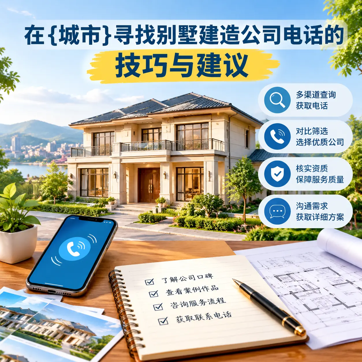 在碧江寻找别墅建造公司电话的技巧与建议