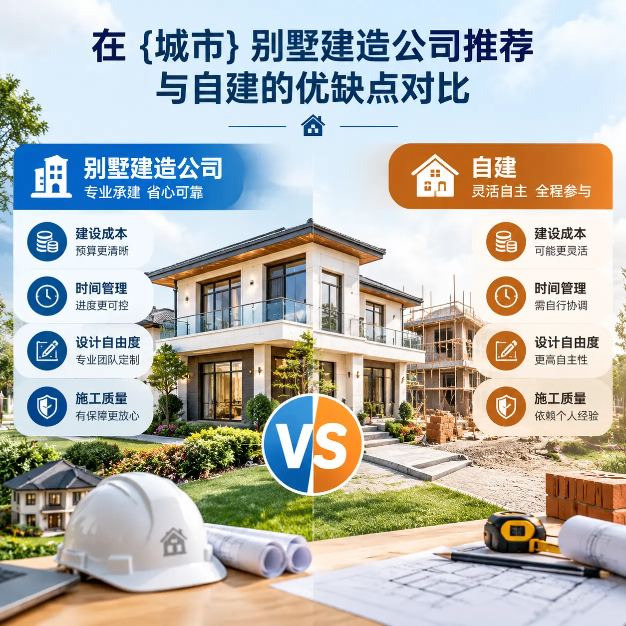 在 碧江 别墅建造公司推荐与自建的优缺点对比